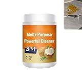 Kraftvoller Mehrzweckreiniger, Kraftvoller Mehrzweckreiniger, Fettentferner, Kratzerentferner für Edelstahl, 260 g Kokosnussöl, natürliche Reinigungsmittel, starker Entfetter für die Küche (1 PCS)