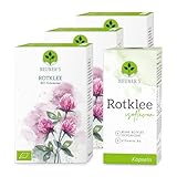 NEUNERs Rotklee Bundle – 3 x Bio Kräutertee + Rotklee Isoflavon Kapseln – Natürliches Frauenwohl & Balance in den Wechseljahren – Mit Vitamin B6, Lycopen & Alpenkräutern