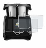 brotect 2x Entspiegelungs-Schutzfolie kompatibel mit SilverCrest Monsieur Cuisine Smart BLACK EDITION Matte Displayschutz-Folie, Anti-Fingerprint