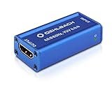 Oehlbach UltraHD Repeater (HDMI Signalverstärker für UltraHD Signale, HDR, Dolby Vision, 4K mit 60Hz, HDCP 2.2) - Kobaltblau