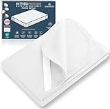 BARBONS Matratzenschoner 180x200 - Oeko-TEX Zertifiziert Matratzenschutz wasserdichte Matratzenauflage Inkontinenzunterlage waschbar Nässeschutz Atmungsaktiv (180x200cm)