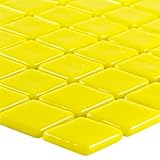 Glas Pool Schwimmbad Mosaik Fliesen Matte Pixley Gelb Dampdusche Bad Hamam Wand