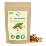 Paranüsse BIO 250g von Munchilycious, rohe Paranusskerne, Nüsse Snacks, Keto, Perfekt für Müslischalen, Smoothie Bowl oder Porridge