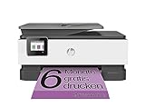 HP OfficeJet Pro 8022e Multifunktionsdrucker (HP+, A4, Drucker, Scanner, Kopierer, Fax, WLAN, LAN, Duplex, HP ePrint, Airprint, mit 6 Probemonaten HP Instant Ink Inklusive) Basalt 20 Seiten/Min