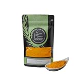Curcuma gemahlen – Kurkumapulver in Premiumqualität – Gelbwurz Gewürz, intensiv aromatisch & leuchtend gelb – ideal für Curry, Goldene Milch & gesunde Küche