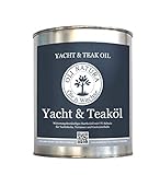 OLI-NATURA Yacht & Teaköl (Holzöl für Außenbereich, UV-Schutz) Farbe: natur, Inhalt: 2,5 Liter