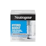 Neutrogena Hydro Boost Aqua Intensivpflege (50ml), feuchtigkeitsspendende Gesichtspflege mit Hyaluronsäure & Antioxidantien mit Aufpolster-Effekt