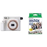 instax Wide 300 Sofortbildkamera, Toffee & Wide Film, Doppelpack (2x10 Aufnahmen)