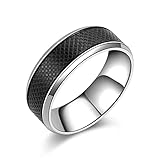eexuujkl Mann Ring Edelstahl geschlossene Ringe Handdekor Spleißen Modeschmuck für Partydekorationen Schmuckzubehör