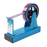 U.S. Solid Desktop-Multi-Roll-Klebebandabroller, 3,8 cm breit, 2,5 cm oder 7,6 cm Kern, Eisen, Blau