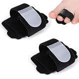 2 Stück hammerzehen korrektur Gerät,Hammer zehenschiene Bandage,Hallux Valgus hammerzeh Korrektor,mit Aluminium zehenbandage,zehentrenner,zur Korrektur von krummen Zehen,für Männer und Frauen geeignet