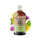 Holy Hildegard BIO Bitterstoffe Tropfen 100 ml – nach von Bingen – 9 erlesene Bitterkräuter - Verdauungsfördernd – hochdosierte Bittetropfen - 100% Natur – Vegan – Made in Germany