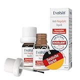 Evolsin® Anti Nagelpilz Liquid Doppelpack - Wissenschaftlich bestätigte Wirkweise I Geeignet für Diabetiker I Medizinprodukt I Nagelpilz Nagellack für Füsse und Hände I Nagelhärter (2x10ml)