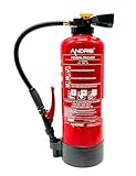 Aufladefeuerlöscher - fluorfrei 6L ABF Schaum (Fettbrand) 9LE (27A, 144B 25F) inkl. Wandhalterung, Menge:2X Löscher inkl. Instandhaltungsnachweis