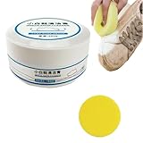 260g Crema De Limpieza Para Zapatos,Awishday Shoe Cleaner,White Shoe Cleaner Sneakers,Multi-functional Cleaning and Stain Removal Cream,Clean White Shoes Cleaner with Wiping Sponge (1)