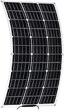 Solarpanel, Solarmodule, tragbares Solarpanel, 18 V, monokristallin, flexibles Solarpanel-Set, Solarmodule, Batterieladegerät, Solarzellen-Ladegerät, 1000 W (1000 W) (2000 W)