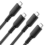 ConnBull Thunderbolt 4 Kabel 2 Stück 40Gbps High Speed USB C Übertragungsrate 8K@60Hz Display/ 240W Ladung für iPhone 15 Pro, Macbook, iMac usw,1m