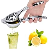JOPHEK Zitronenpresse Handpresse, Zitruspresse Manuell, Schweres Saftpresse Manuell, 7cm Durchmesser Lemon Squeezer für Küche, Bar, Restaurant, Sicher und Langlebig