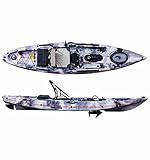 Galaxy Wahoo S Angelkajak mit Elektromotor Antrieb Kajakantrieb Fishing Kayak, Galaxy Kayaks:(SB) Silver Black