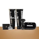 Das Ultra Smooth Package von MANSCAPED™, Intimrasur-Kit für Männer, beinhaltet The Crop Shaver™ Intimrasierer, Ersatzklingen, Crop Gel™ Rasiergel und Crop Exfoliator™ Peeling für den Intimbereich