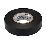 Fixman 192069 Isolierband 19mm x 33m, schwarz