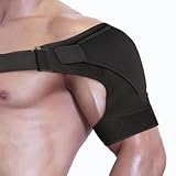 TNSOYCA Verstellbare Schulterbandage, Neopren Schulterstütze für Frauen und Herren,Schulter Bandage Schmerzlinderung,zerrissene Rotatorenmanschette,Sehnenscheidenentzündung, Verschiebung
