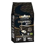 Lavazza, Espresso Maestro, Kaffeebohnen für Espressomaschinen, Ausgewogener & Aromatischer Frucht- und Blumengeschmack, Intensität 9/10, 100 % Bio Arabica & Robusta, Langsame & Sanfte Röstung, 1 Kg