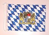 Bootsflagge Freistaat Bayern mit Löwen Fahne Flagge