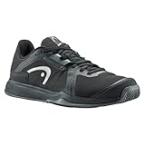 HEAD Men's Sprint Team 3.5 Clay Men Tennisschuh, schwarz/schwarz, 43