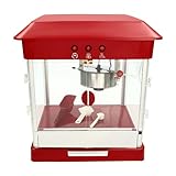 Popcorn Maker GPM-880,Professionelle Maispflücker, Edelstahl Topf Maispflücker, 800 Watt Maispflücker,für den Einsatz zu Hause, in Geschäften, Supermärkten, Kinos, Lounges, Geburtstagsfeiern