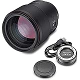 Samyang AF 135mm F1,8 FE für Sony E + Samyang Lens Station – Autofokus Vollformat & APS-C Teleobjektiv, lichtstarke Festbrennweite für Sony Kamera mit E Mount + Docking-Station für System Update