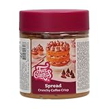 FunCakes Spread Crunchy Coffee Crisp: Aufstrich Kaffee-Knusper, zum Schichten zwischen Kuchen, zum Auftragen auf oder in Gebackene Cupcakes - 250g