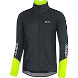 GORE Wear C5 Herren Fahrrad-Jacke GORE-TEX, L, Schwarz/Neon-Gelb