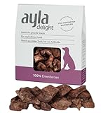 Ayla Delight Dog-Entenherzen gefriergetrocknet 28g