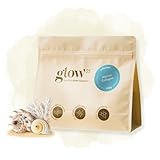 Glow25® Marine Collagen Pulver [300g] - Perfekte Löslichkeit - Fisch Kollagen - Bioaktives Kollagen Hydrolysat - Natur