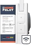 HOMEPILOT RolloTron pure smart, elektrischer Rolladen Gurtwickler | Smart-Home Rollladenantrieb mit Funk | Automatisierung, App, Amazon Alexa & Google Assistant via Gateway möglich