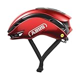 ABUS Rennradhelm Gamechanger 2.0 MIPS - High Performance Aerohelm mit optimierter Aerodynamik und Belüftung - für Damen und Herren - Größe M, Rot