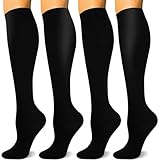 Campsnail Kompressionsstrümpfe Damen und Herren Bunte Stützstrümpfe Kompressionssocken für flug Sport Reisen Laufen