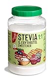 Stevia + Erythrit 1:1 Süßstoff | 1g = 1g Zucker | 100% Natürlicher Zuckerersatz - 0 Kalorien - 0 Glykämischer Index - Keto und Paleo - 0 Netto-Kohlenhydrate - Kein GVO - Castello since 1907-1 kg