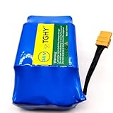 TGHY 36-Volt-Akkus für Elektroroller, wiederaufladbarer Lithium-Akku mit 36 ​​V, 4400 mAh, mit XT60-Stecker für Hoverboard-Zubehör mit 158,4 Watt und weniger