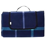 Amazon Basics Picnic Blanket with waterproof backing, 150 x 195 cm