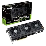 ASUS ProArt GeForce RTX 4070 SUPER 12GB GDDR6X Gaming Grafikkarte (Nvidia RTX4070 SUPER DLSS 3, PCIe 4.0, 1x HDMI 2.1a, 3X DisplayPort 1.4a, KI-Software, PROART-RTX4070S-12G)