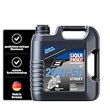 LIQUI MOLY Motorbike 4T 20W-50 Street | 4 L | Motorrad 4-Takt-Öl | Art.-Nr.: 1696