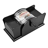Aomhrek Manuelle Kartenmischmaschine für 2 Kartendecks – Mischmaschine Karten für UNO, Poker, Skip BO & Mehr – Tragbarer Kartenmischer mit Anti-Schummel-Design, Langlebig und Einfach zu Bedienen