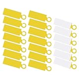 MFYOUPK Fruchtfliegen Klebefallen Für Den Innenbereich | 20 Stück Doppelseitiger Fänger,Doppelseitige Fruchtfliegenfalle Mit Haken - Für Zuhause Balkon Gewächshaus Garten Pflanzen Restaurant