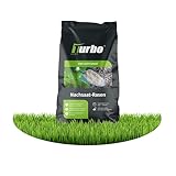 Rasensamen Nachsaat 50m², Rasensamen schnellkeimend, Grassamen, Rasen Nachsaat, Ideal gegen Lücken, Frühjahr und Herbst, Turbo Rasensamen Nachsaat, RSM Qualität, Turbogrün