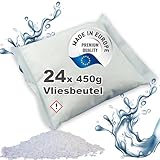Bluecraft - 24x 450g Luft-Entfeuchter Granulat Nachfüllpack im Vliesbeutel für Raumentfeuchter ab 400g ohne Strom