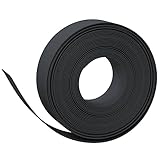 Kangqiling Rasenkanten 5 Stück schwarz 10 m 15 cm aus Polyethylen, schwarz, 3155447
