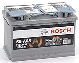Bosch S5A08 - Autobatterie - 70A/h - 760A - AGM-Technologie...