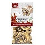 20g Bio Champignons – Geräucherte Pilze Vegan / Getrocknete Champignons Geräuchert – veganer Speckersatz | Pilze Wohlrab